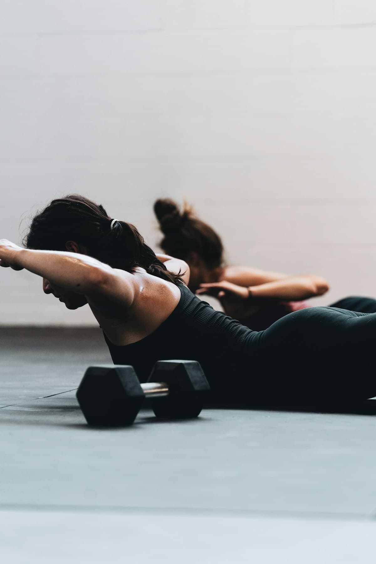 A mat class in session at the studio